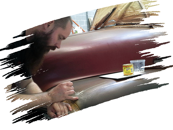 Pinstriping voorbeeld